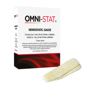 OMNI-STAT Hemostatic Gauze Strips