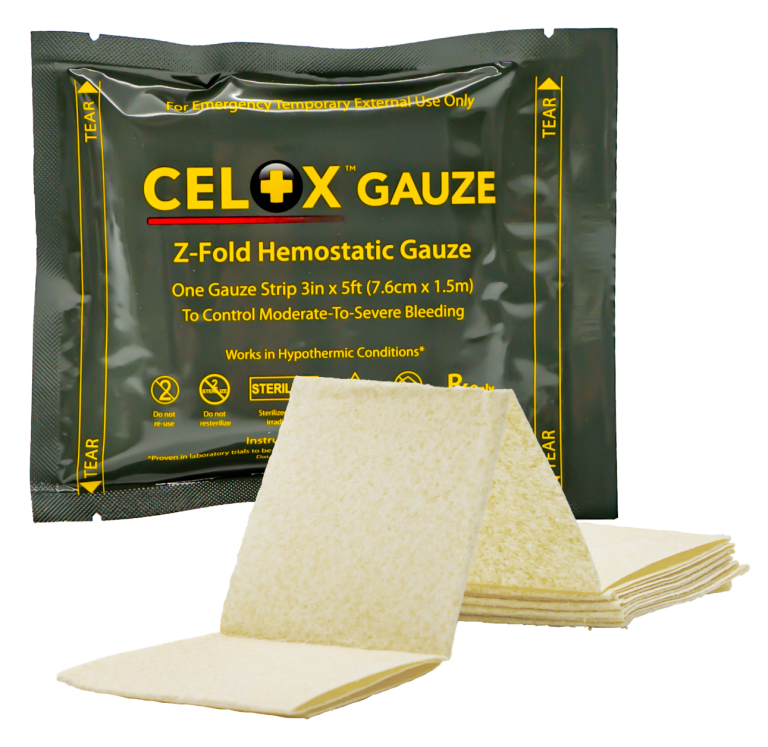 Hemostatic Gauze, Blood Clotting Gauze Dressings • OMNISTAT®