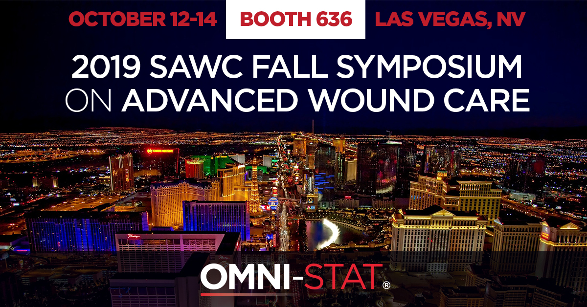 Join Omni-Stat Medical Inc in Las Vegas for the SAWC Fall Symposium on Advanced Wound Care