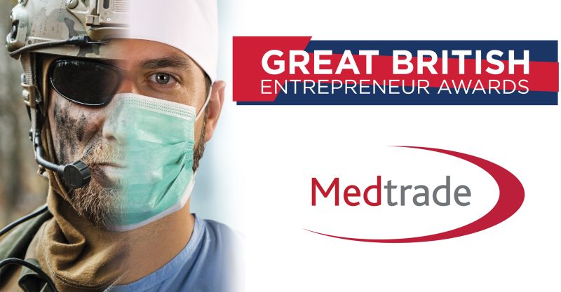 Medtrade Shortlisted for the 2023 Great British Entrepreneur Awards